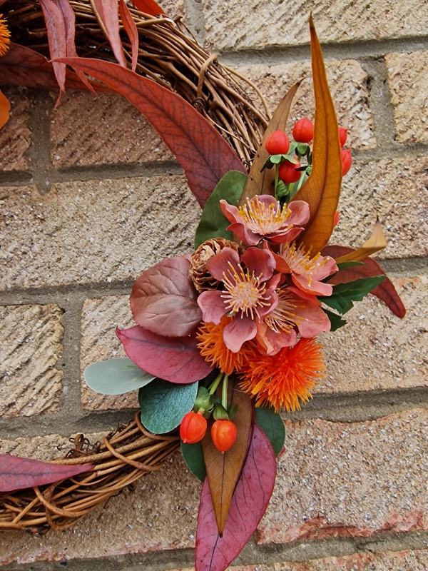 Autumn Door Garland