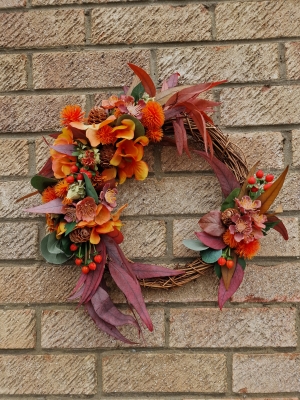 Autumn Door Garland