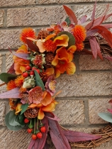 Autumn Door Garland